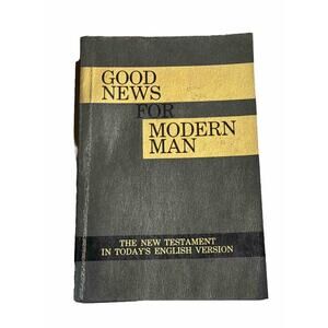 Good News For Modern Man New Testament Today's English Version Large Print READ